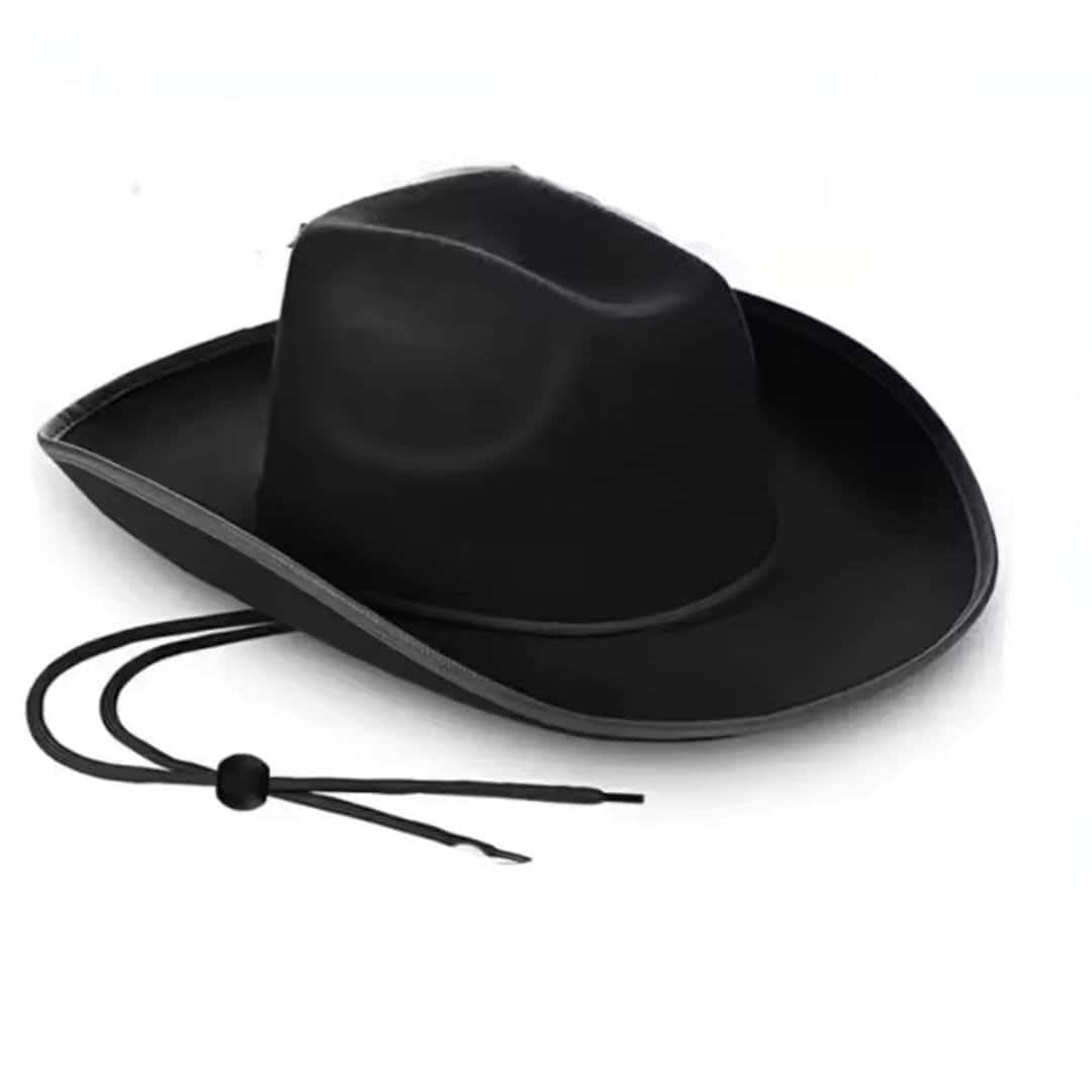 Cow Girl Hats With Tie Loop