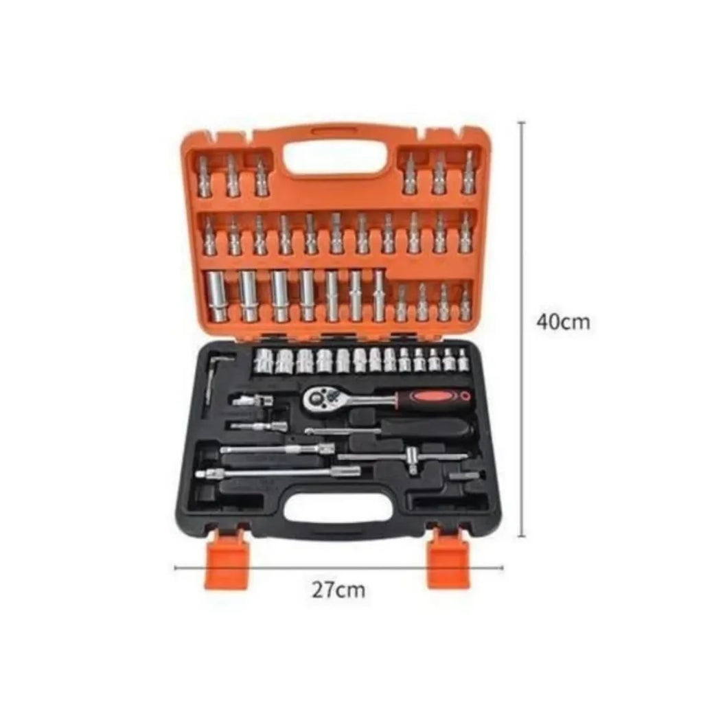 53Pcs Spanners Tool Box Set