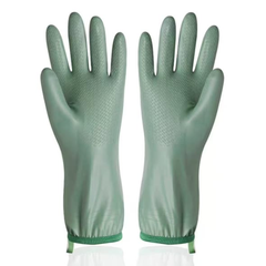 A Pair Of Thickened Latex Gloves