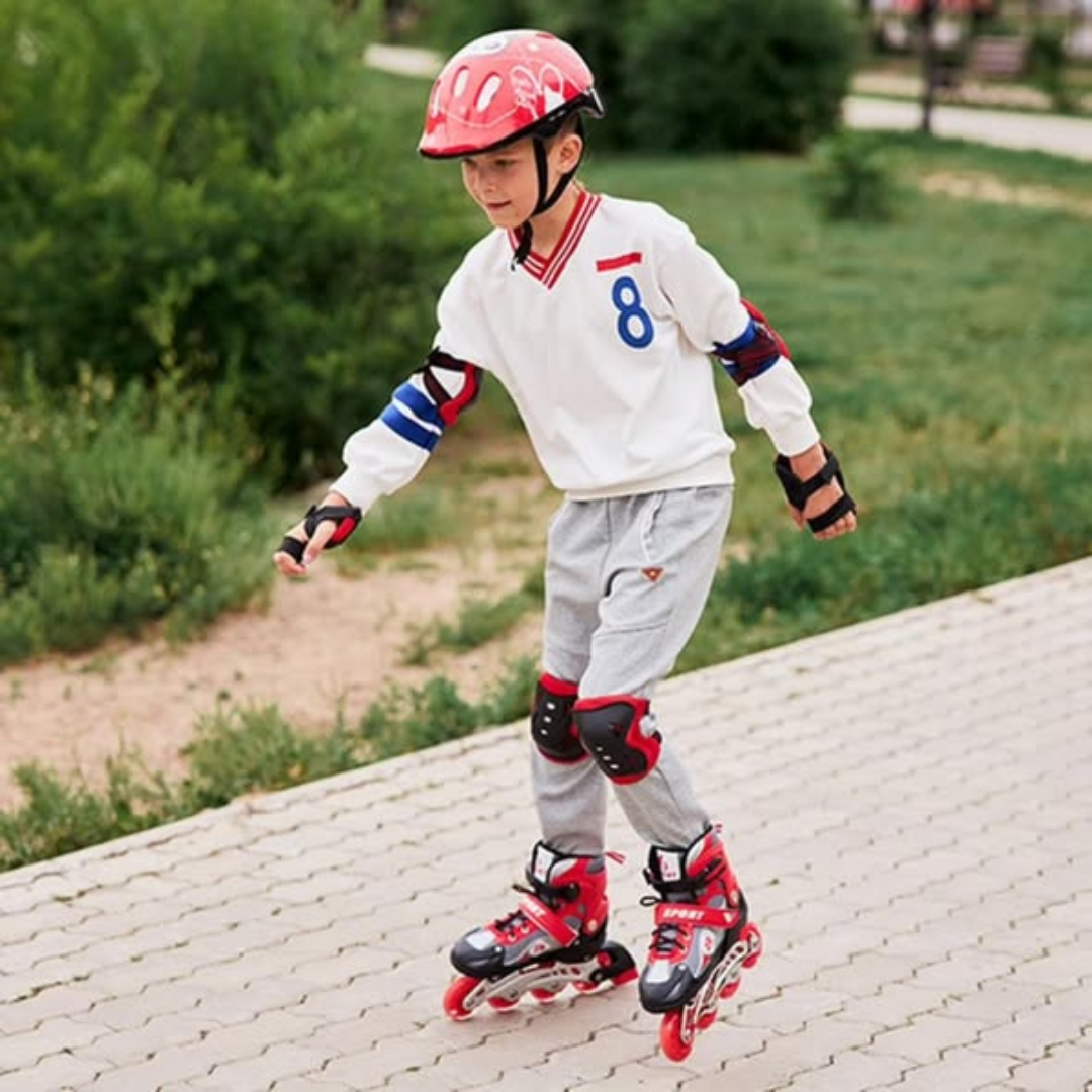 Adjustable Inline Skates Set