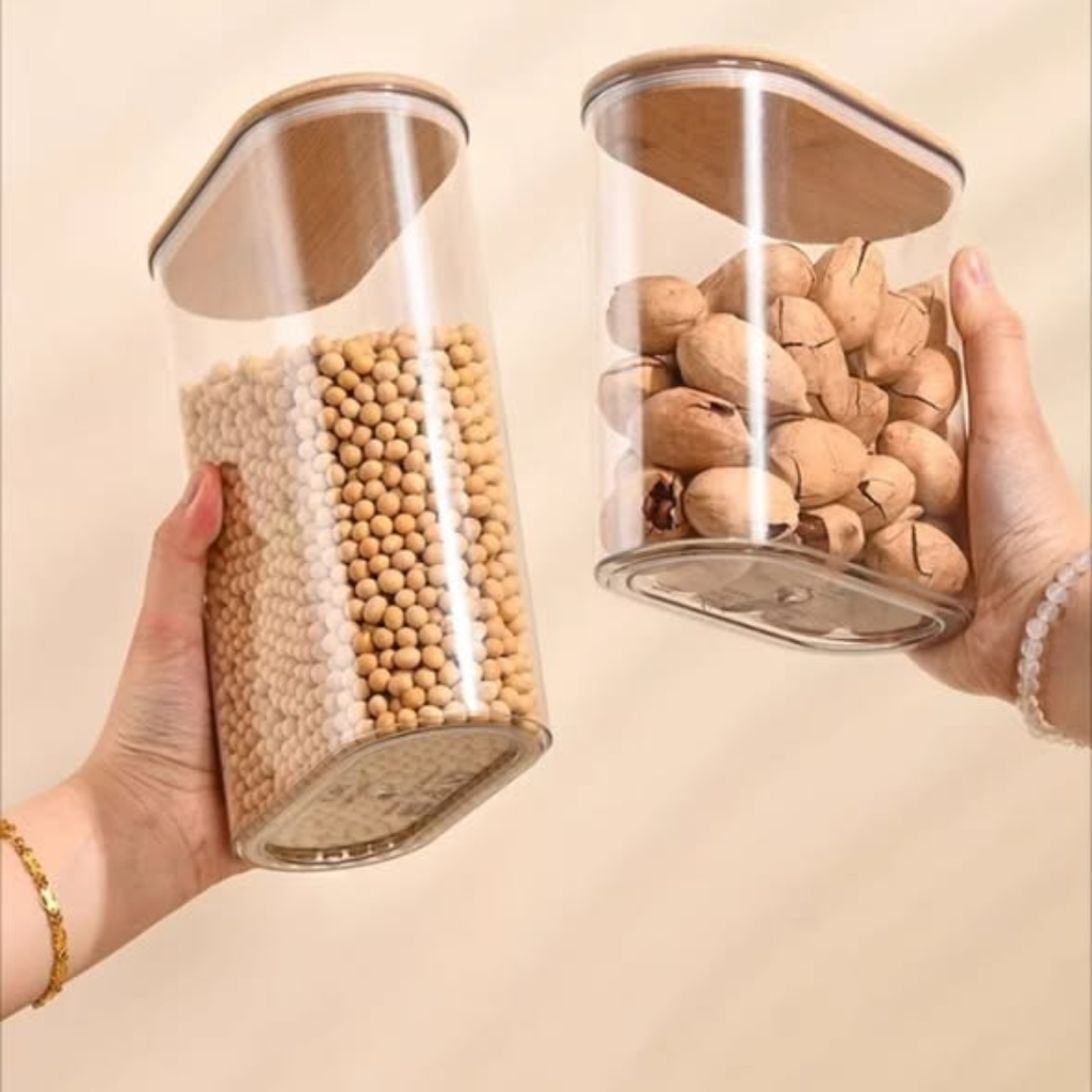 4pcs Set Acrylic Storage Containers