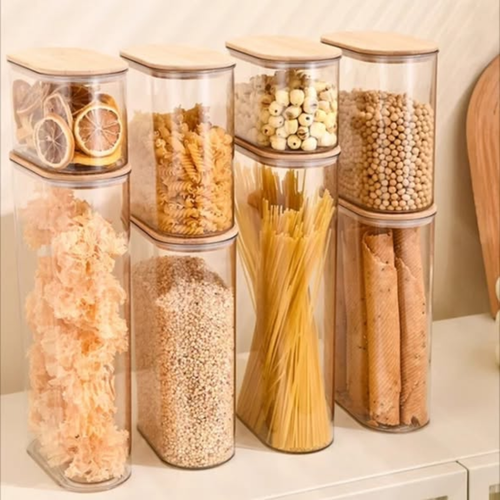 4pcs Set Acrylic Storage Containers