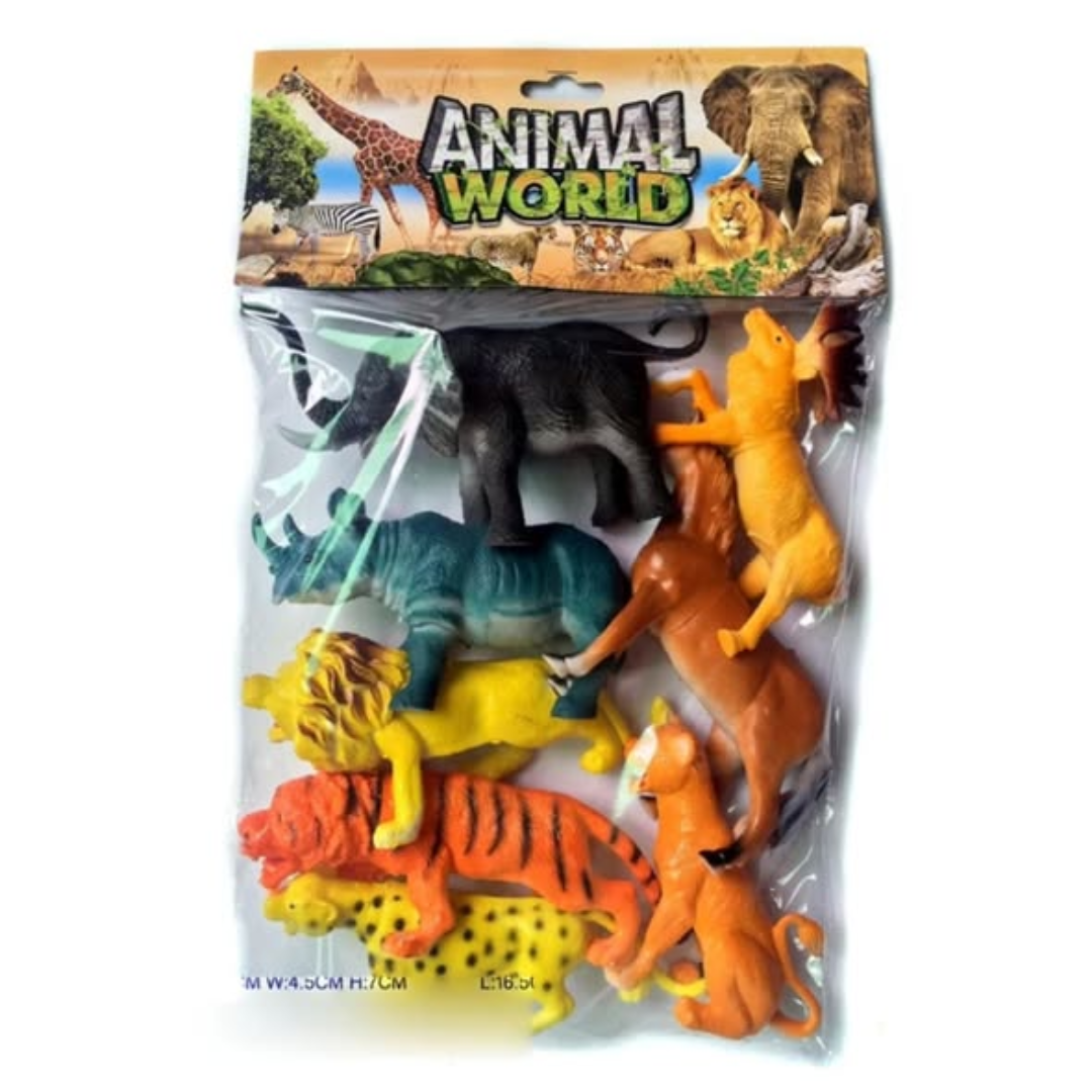 Wild Animal Toy Set