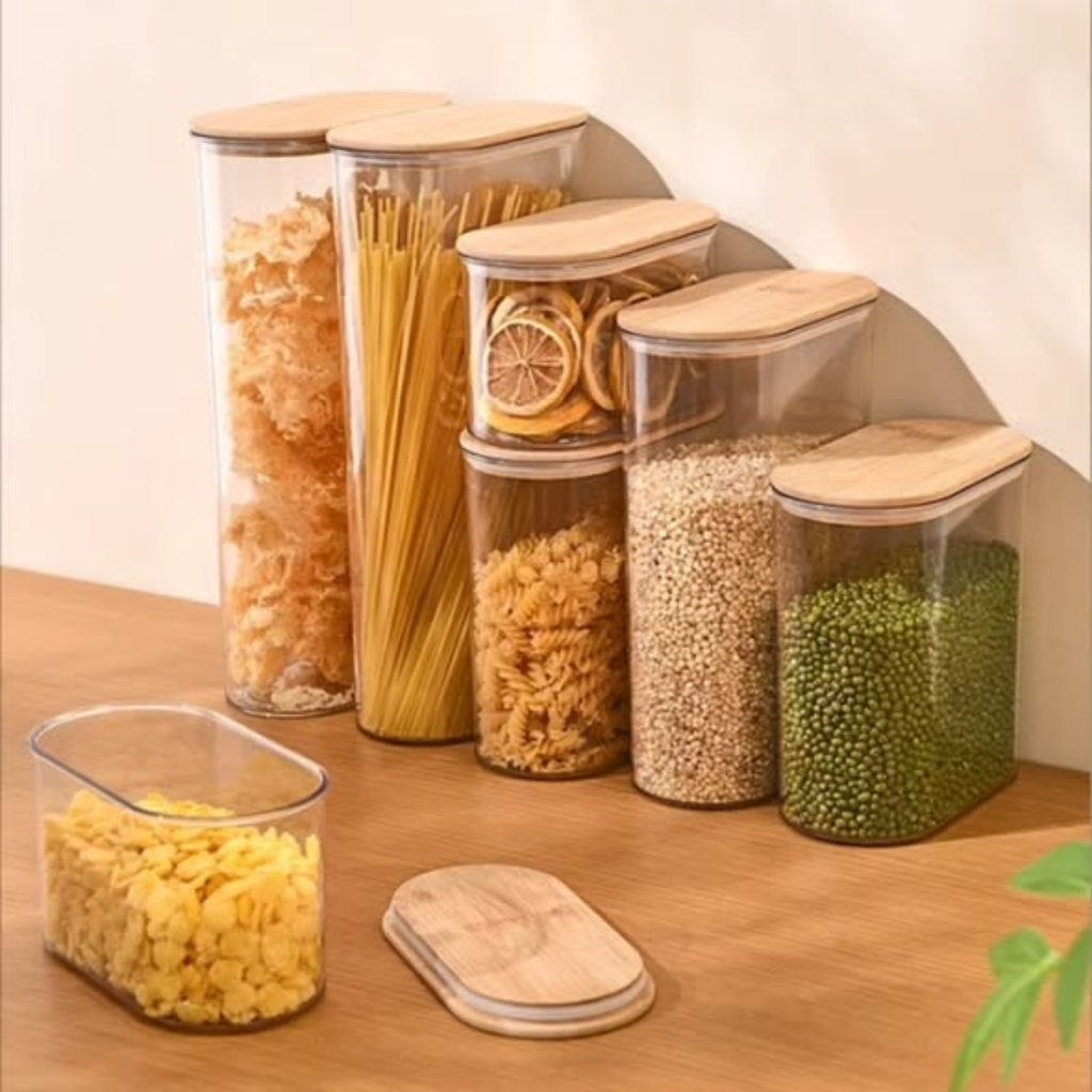 4pcs Set Acrylic Storage Containers