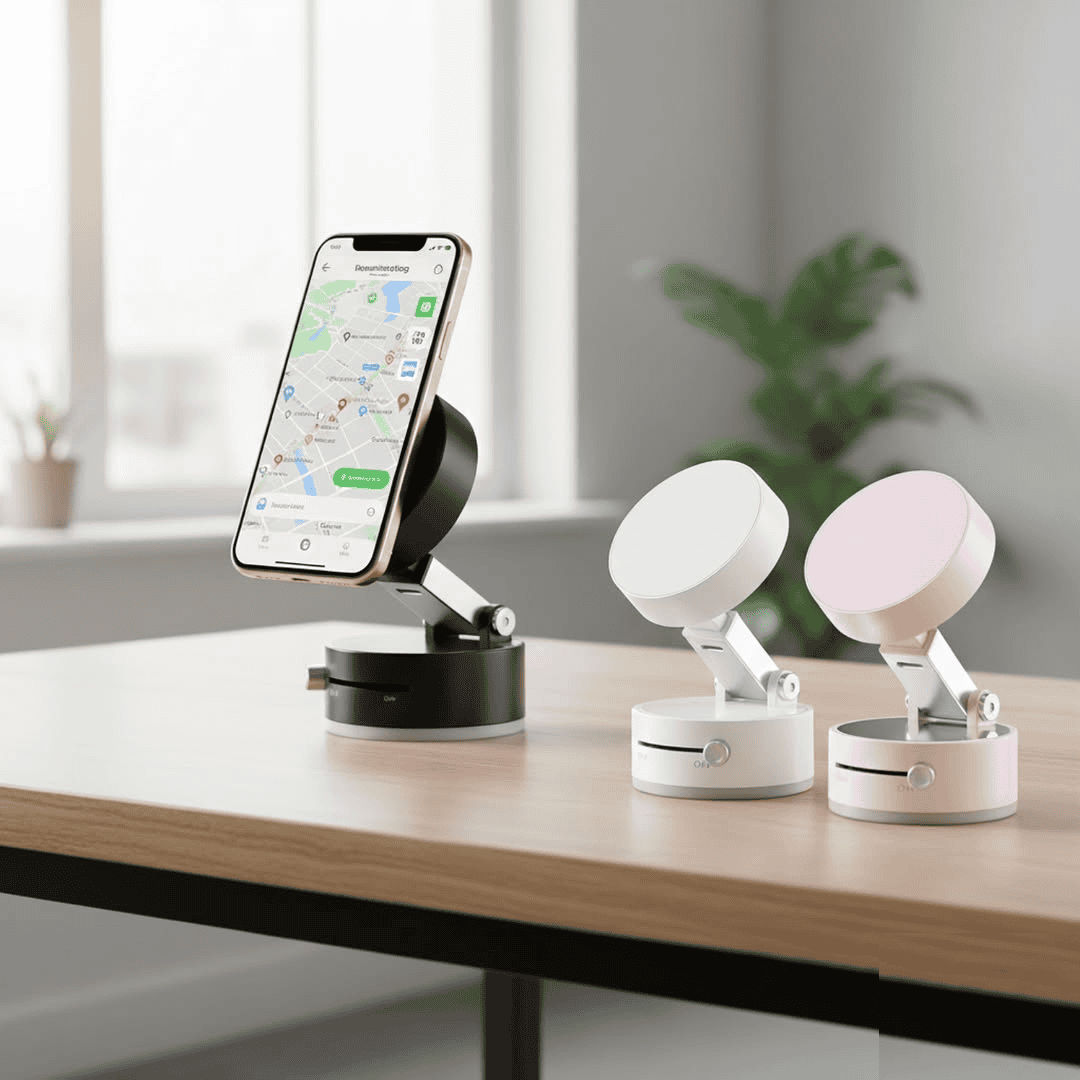 Foldable Magnetic Car/Home Phone Holder