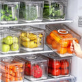 Fridge Storage Containers with Handle