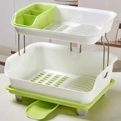 2 Tier Plastic dish rack