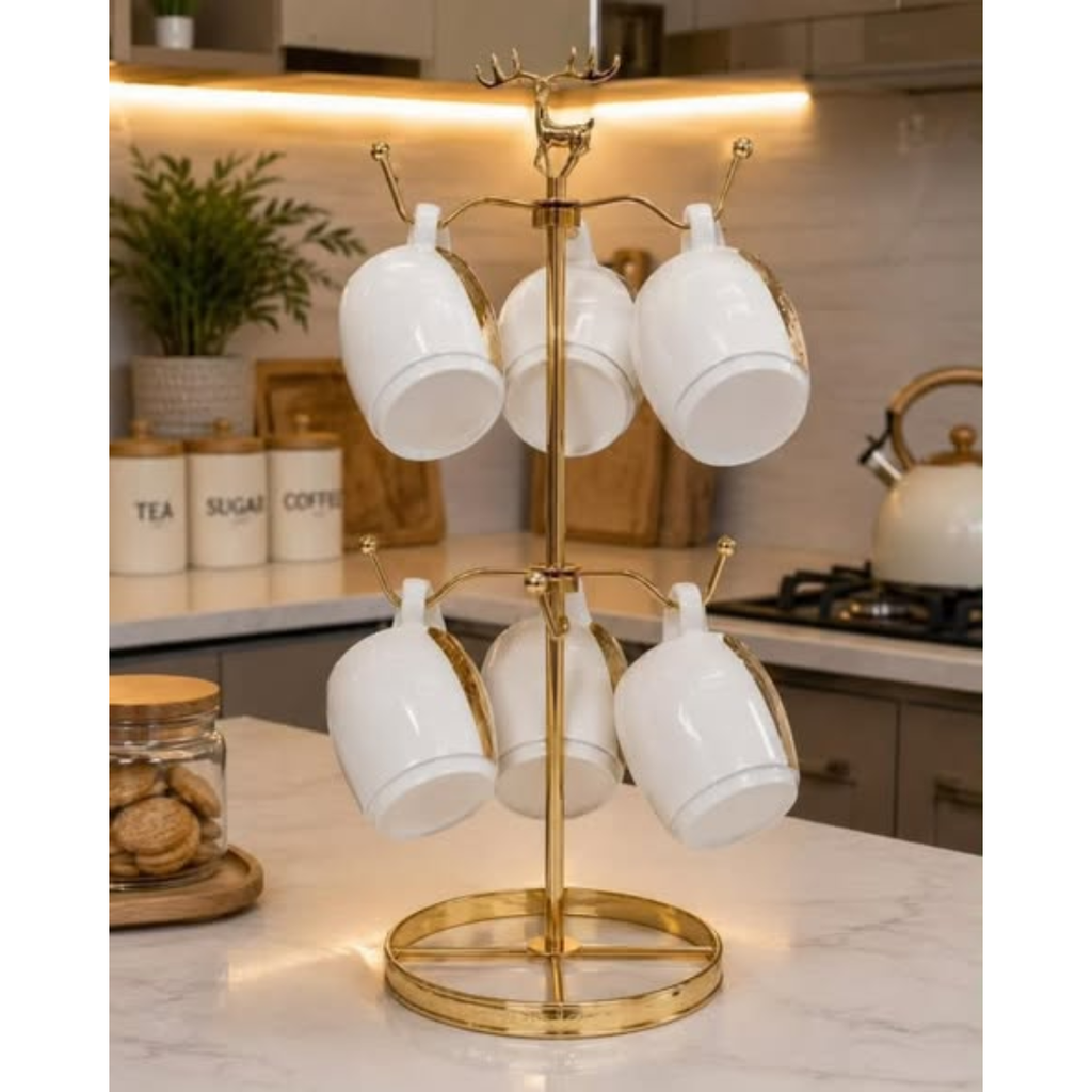 Multi-Cup Storage Holder Rack