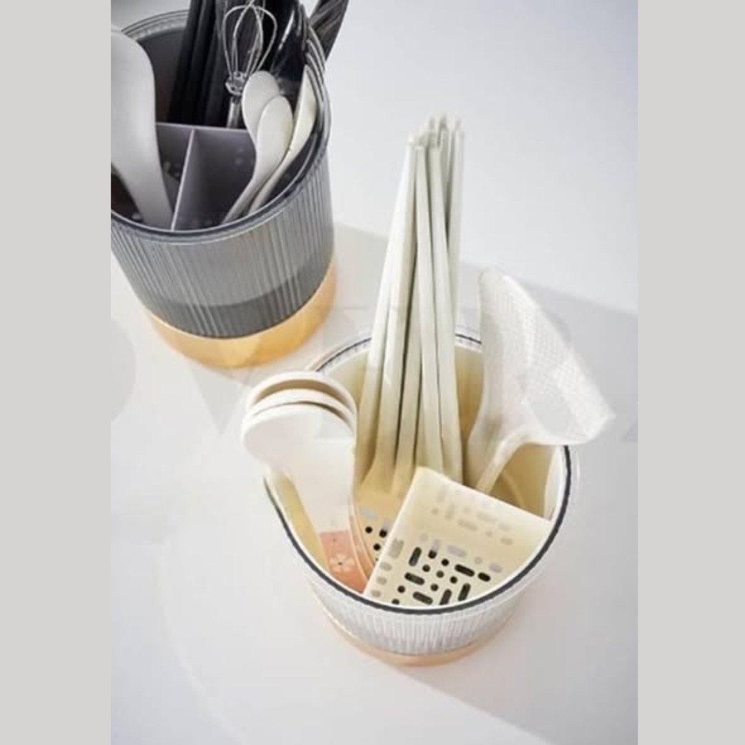 Acrylic Cutlery Holder and Chopsticks Drain Rack