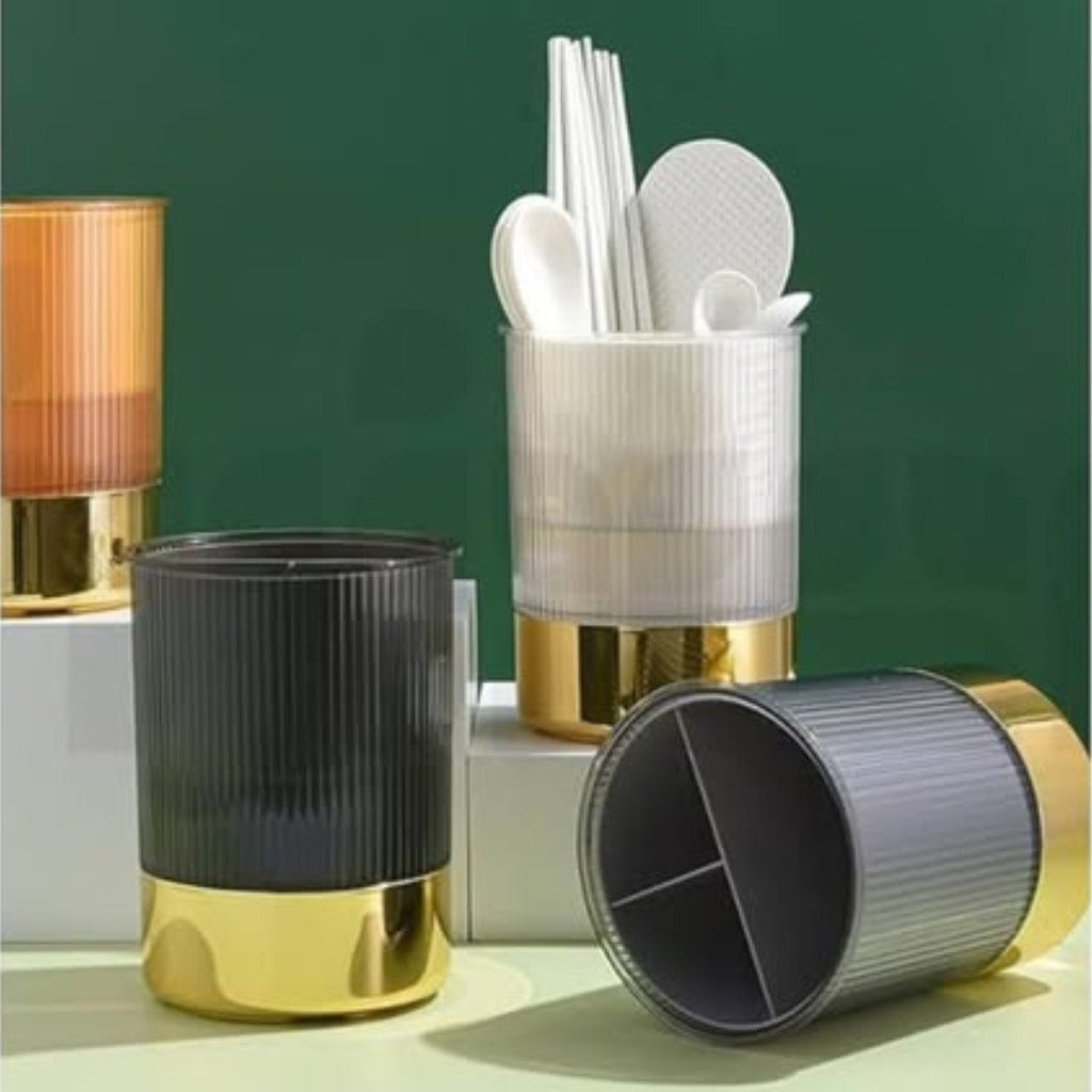 Acrylic Cutlery Holder and Chopsticks Drain Rack