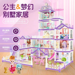 Magical Doll Villa with Lights