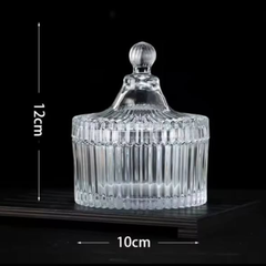 Heavy Duty Glass Storage Cans