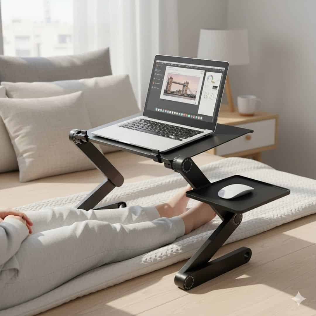 Aluminium Laptop Stand With Fan
