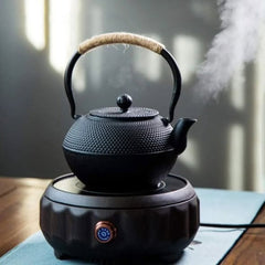 900ml Cast Iron Set Teapot