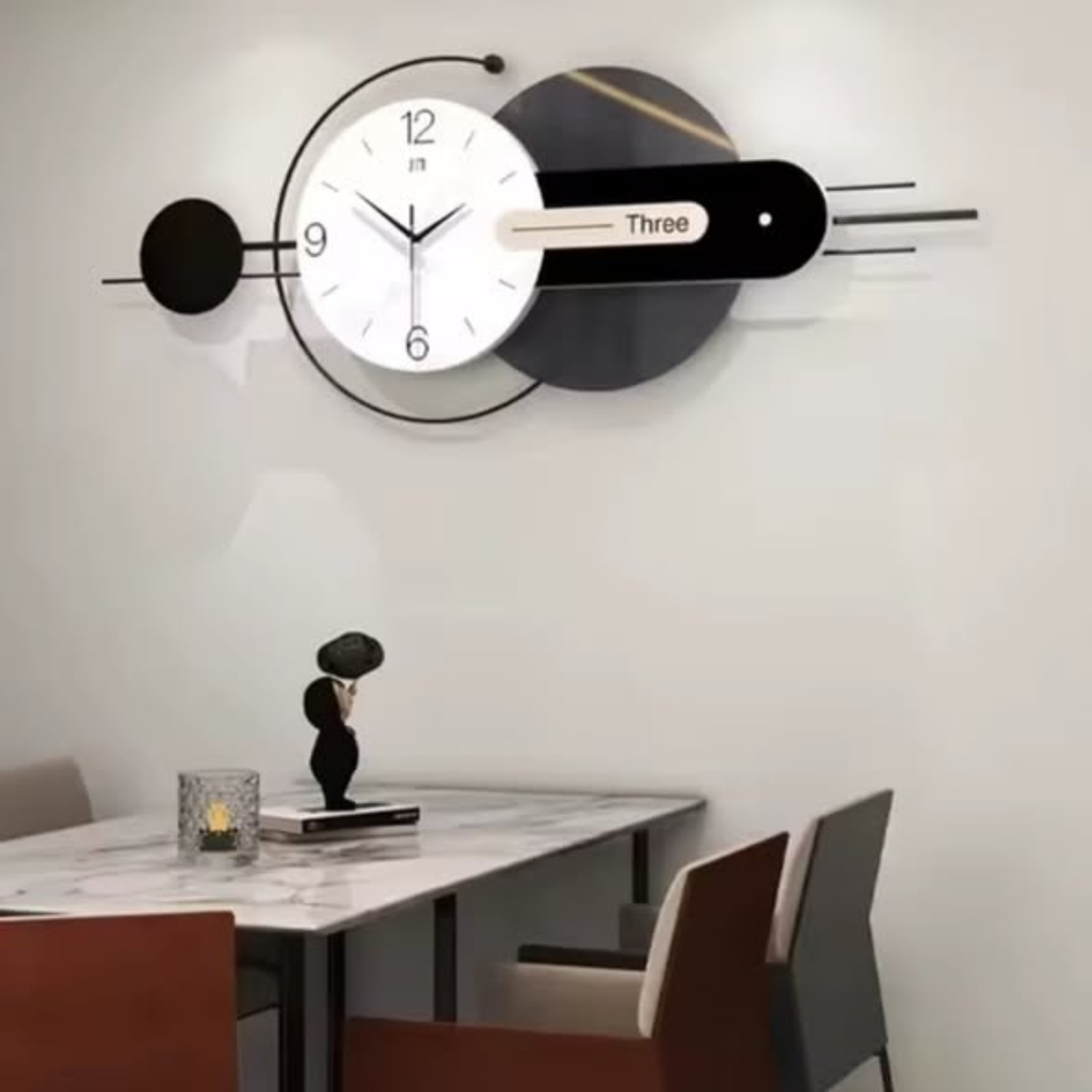 Large Modern Wall Clock