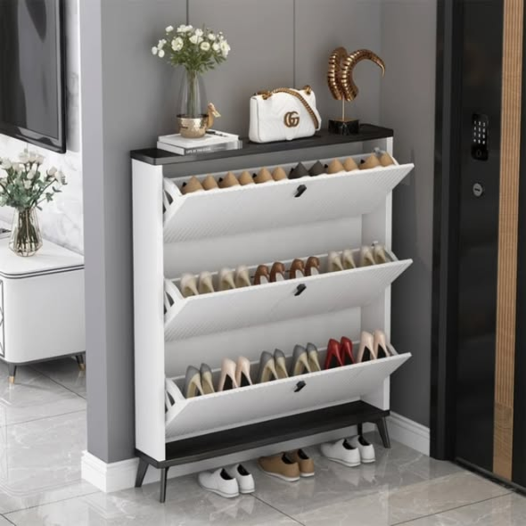 Bucket Flip Shoe Rack