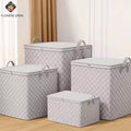 Quilt Storage Bags with Zipper Lids