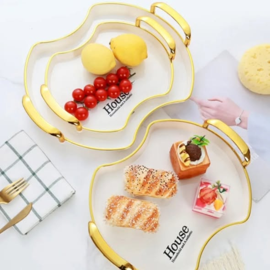 3 Pcs Acrylic Trays