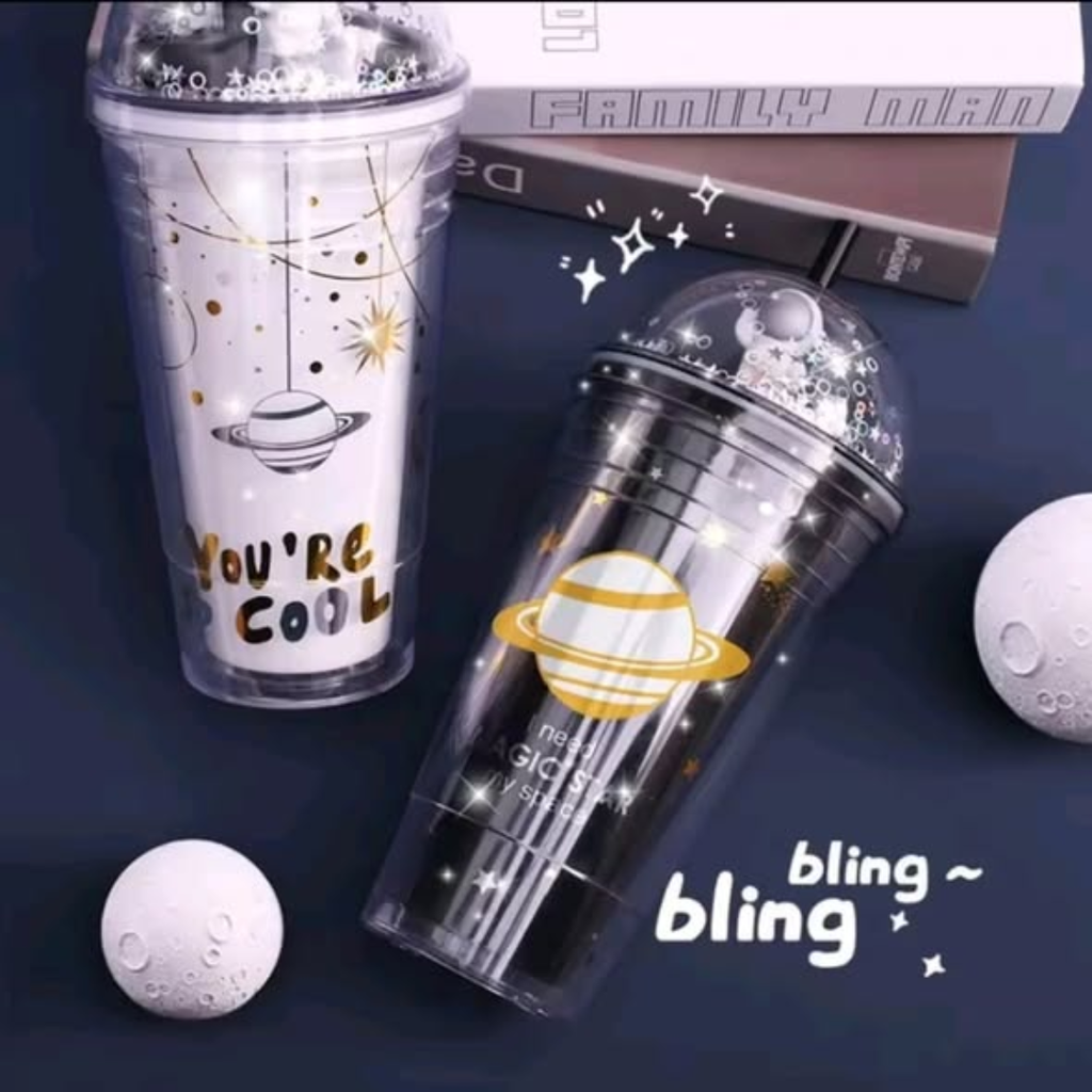 Space Ship Double Wall Tumblers