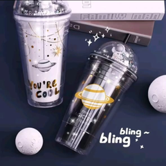 Space Ship Double Wall Tumblers
