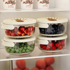 Multi-functional Food Storage Drainer Container