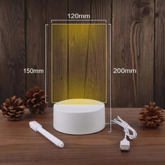 3D Creative Visualization Lamp