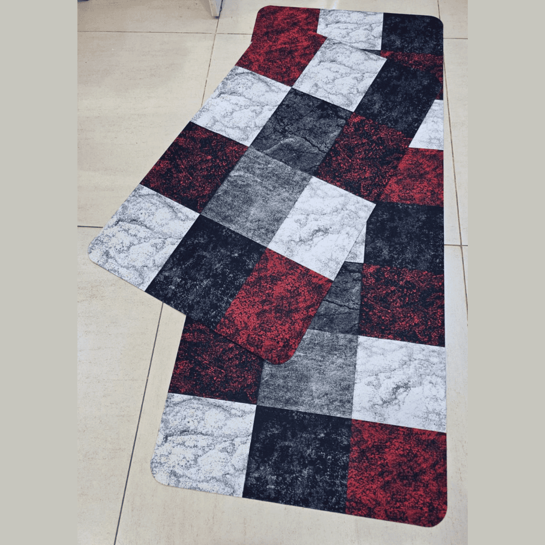 2pc Rubber Kitchen Mats