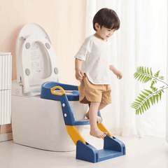 3-in-1 Toilet Trainer Seat with Ladder and Potty