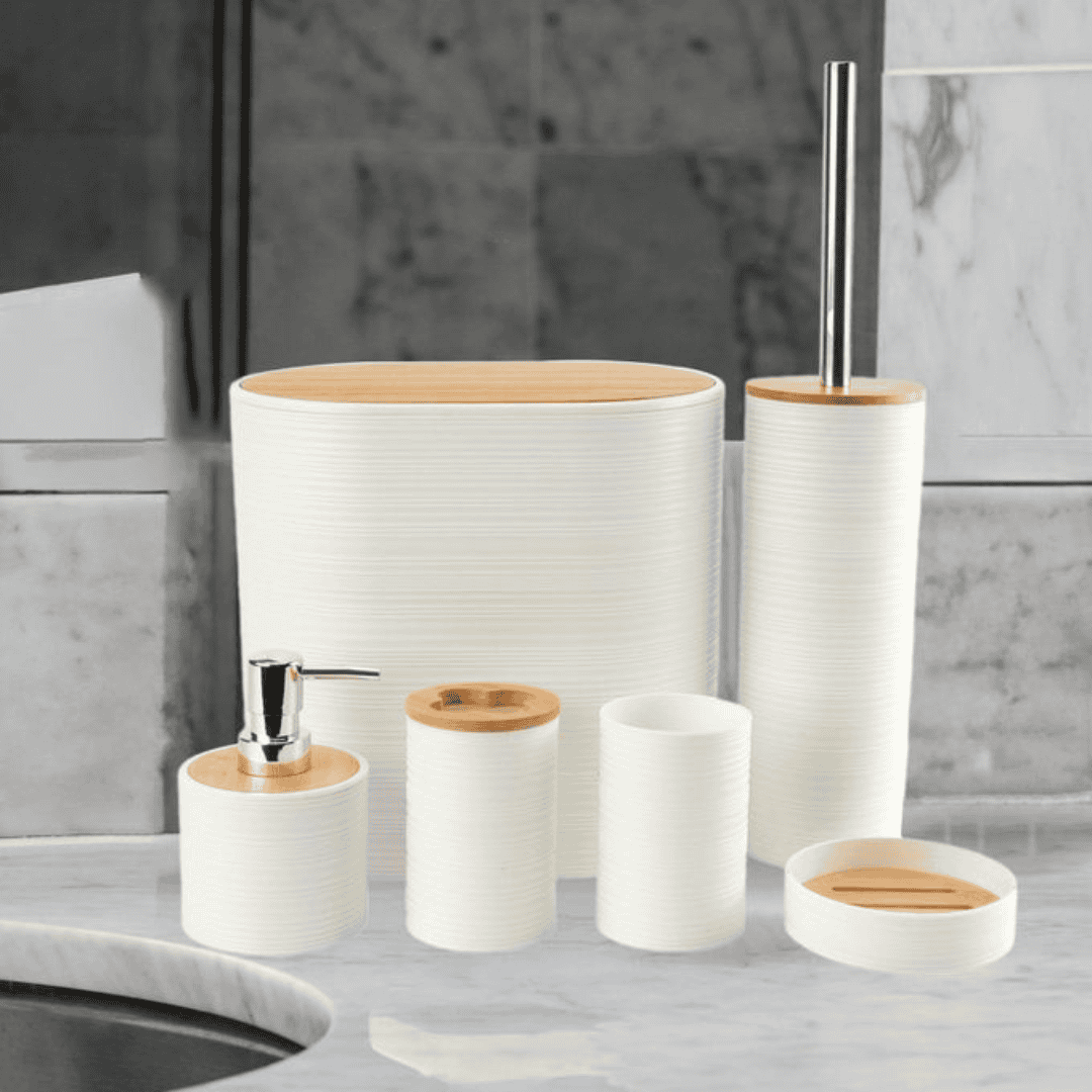 6pcs Bathroom Accessories Set