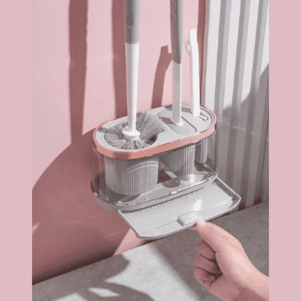 5 in 1 Toilet Cleaning Brushes and Drying Holder