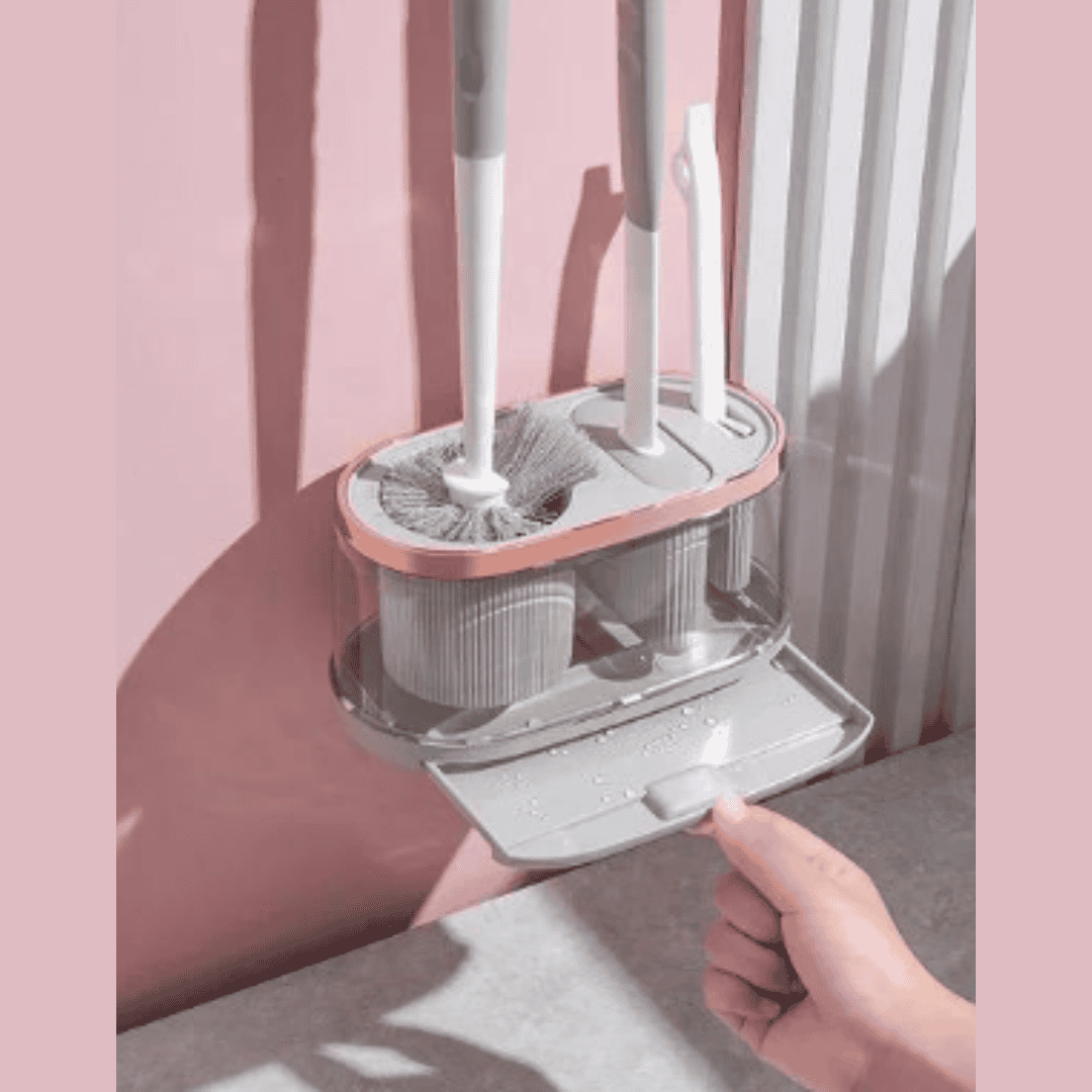 5 in 1 Toilet Cleaning Brushes and Drying Holder