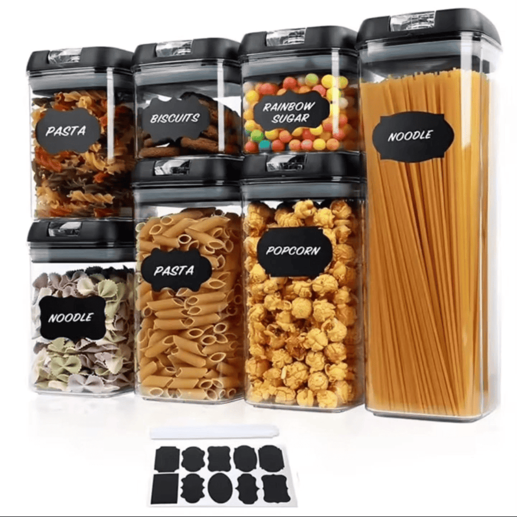 Acrylic 7pcs Set Food Containers