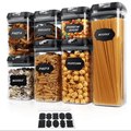 Acrylic 7pcs Set Food Containers