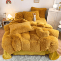 6-Piece Velvet Plush Fluffy Duvet Set