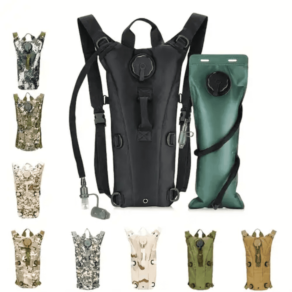 2-in-1 Hydration Backpack with 3L Insulated Water Bag