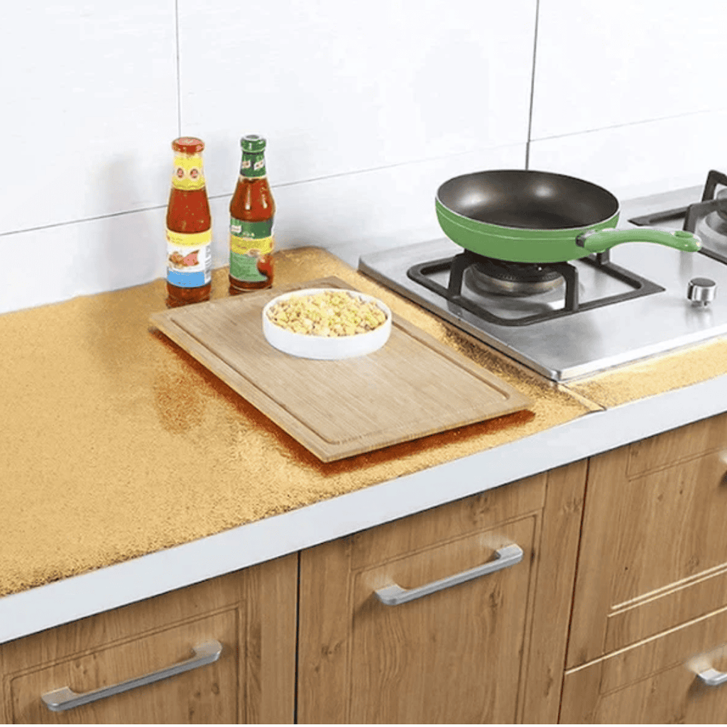 Gold Aluminium Foil / Kitchen Table Top Liner
