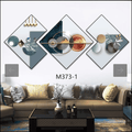 3 Piece 3D Abstract Art
