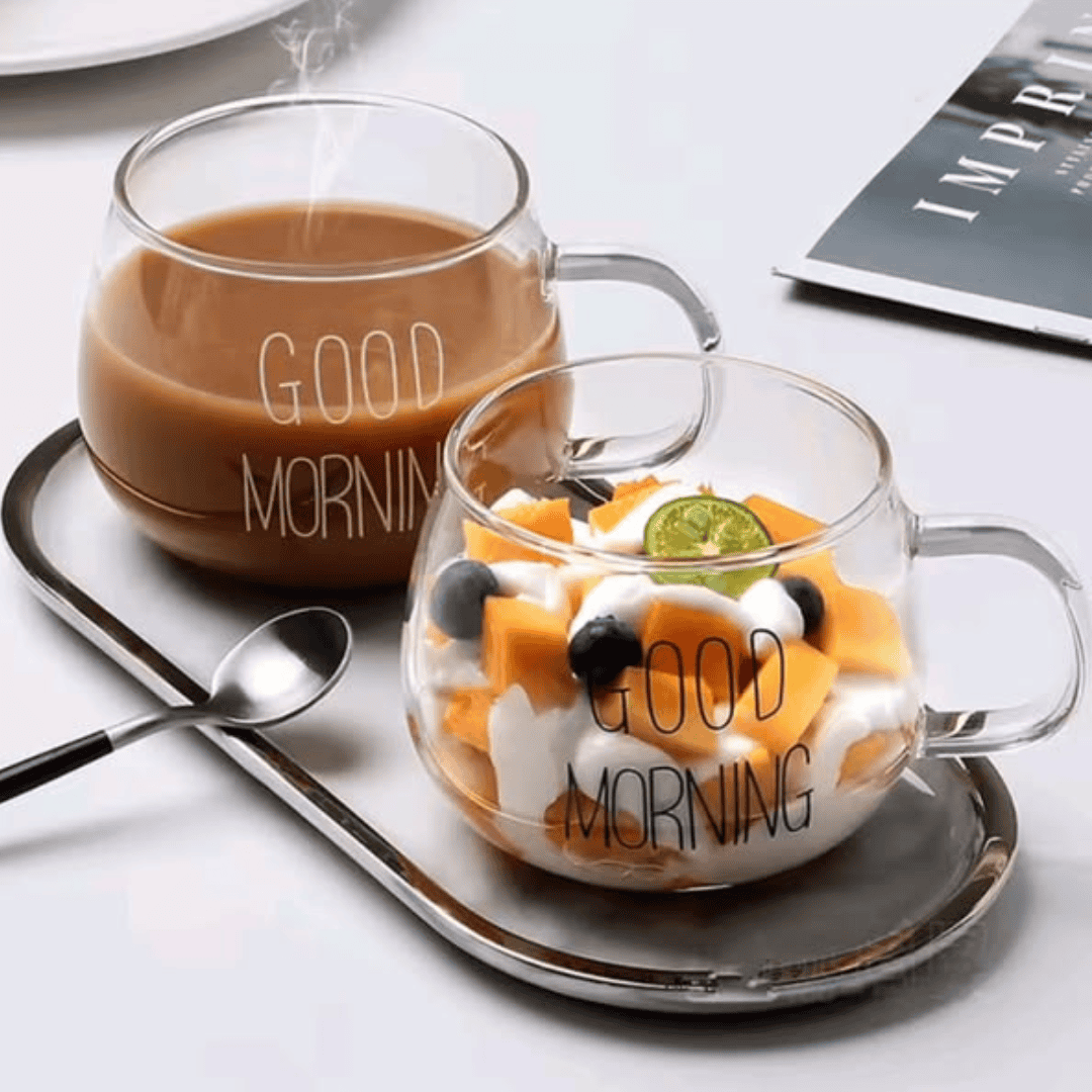 Borosilicate Glass Heat Resistant Mugs