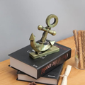 Wrought Iron Metal Anchor Decor