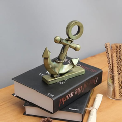 Wrought Iron Metal Anchor Decor