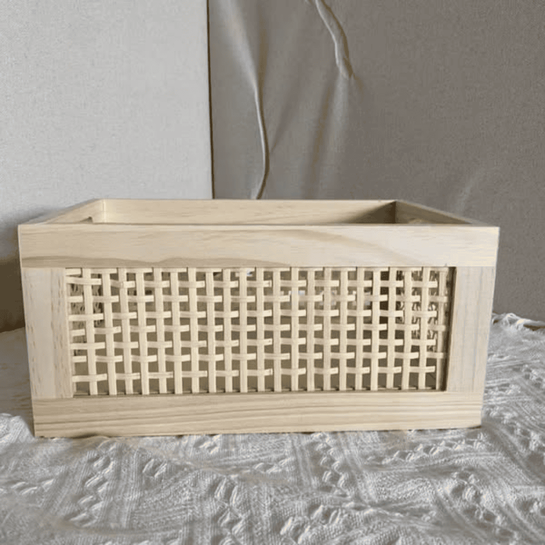 Bamboo Storage Crate