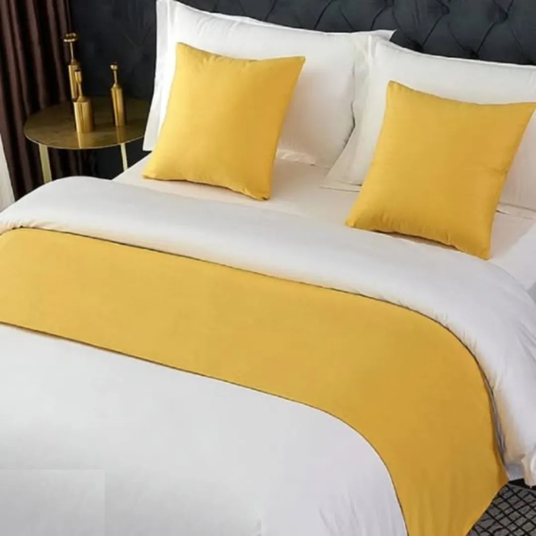 Bed Runner With 2 Pillowcases