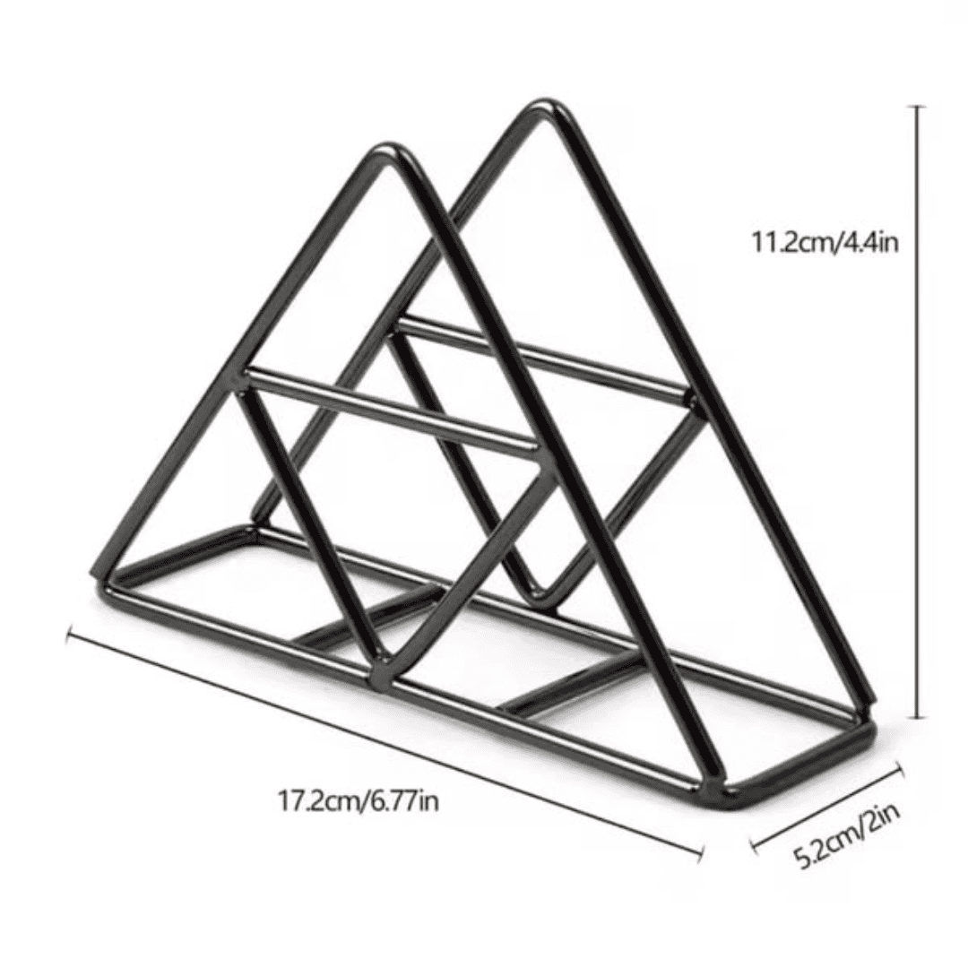Modern Metallic Napkin Holder