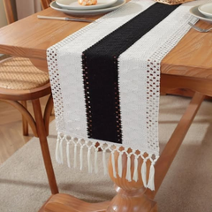 Tassels Bohemian Style Table Runner