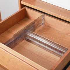 Adjustable acrylic dividers