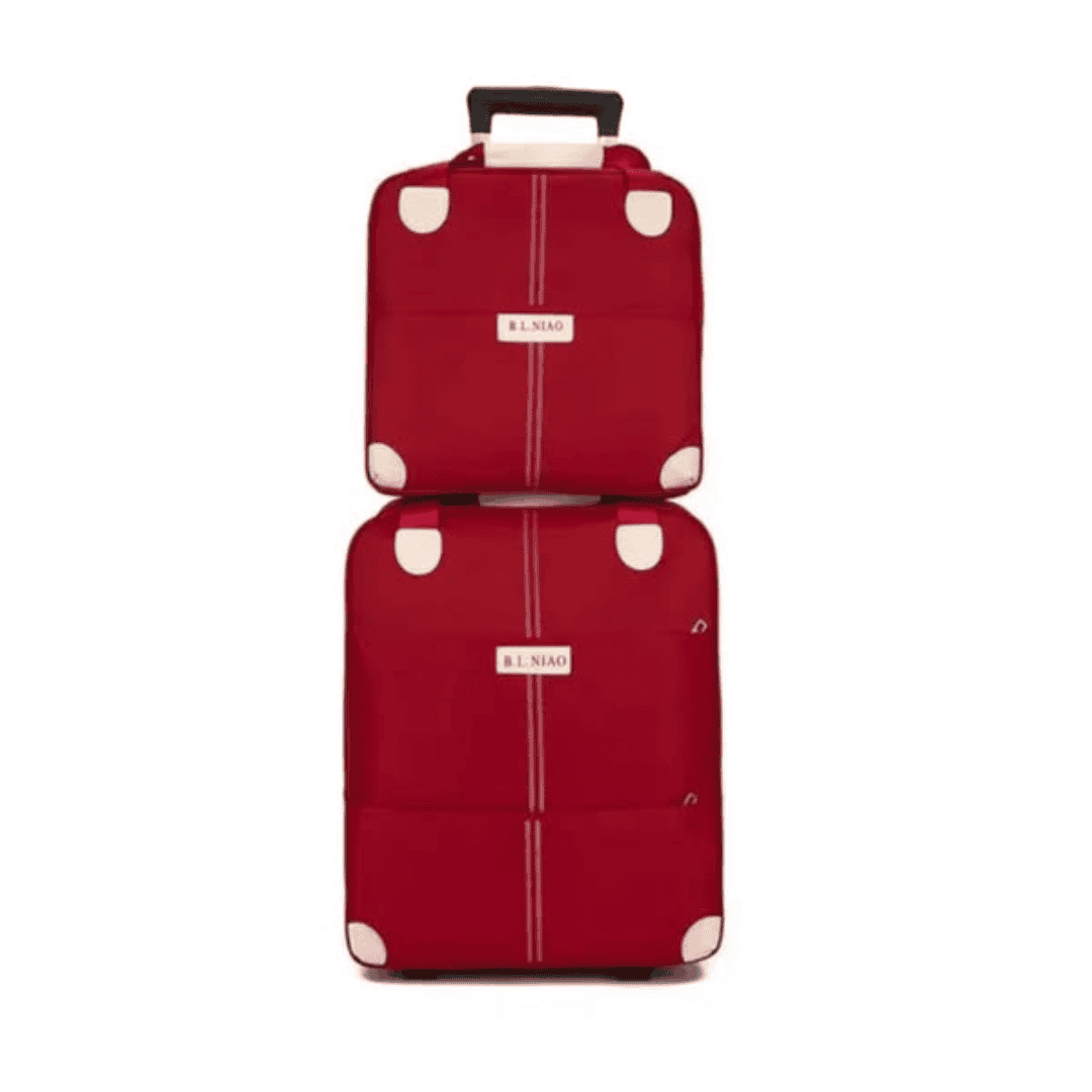 2 in 1 High Quality Big Sizes Trolley Travel Bags