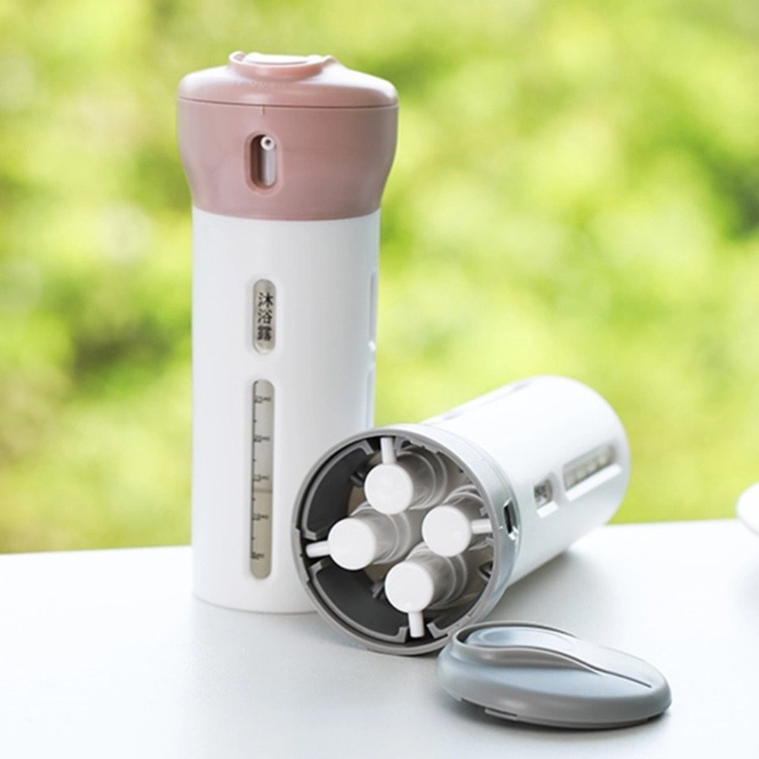 4 IN 1 Portable Travel Liquid Dispenser