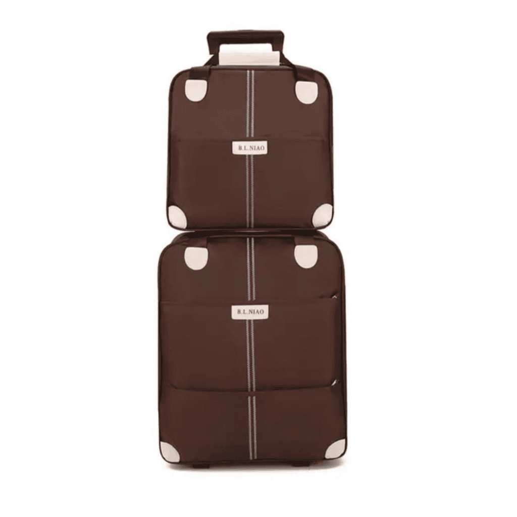 2 in 1 High Quality Big Sizes Trolley Travel Bags