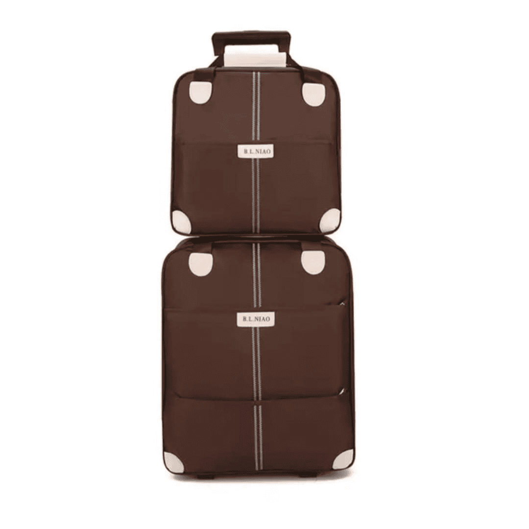 2 in 1 High Quality Big Sizes Trolley Travel Bags