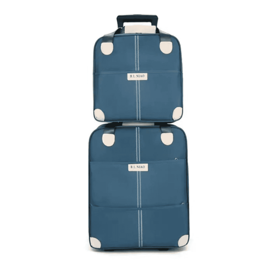2 in 1 High Quality Big Sizes Trolley Travel Bags